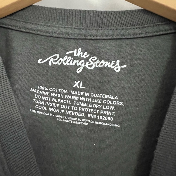 The Rolling Stones Cropped Tee Size XL - Picture 5 of 6